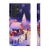 Christmas Homes in the Snow - Impact Resistant Phone Case Samsung Galaxy S22 Ultra Matte